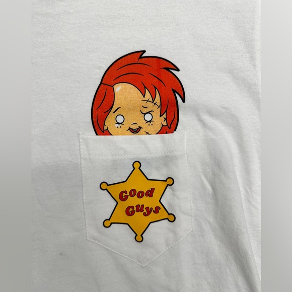 Reason x Chucky Good Guys badge pocket t-shirt - Picture 3 of 5
